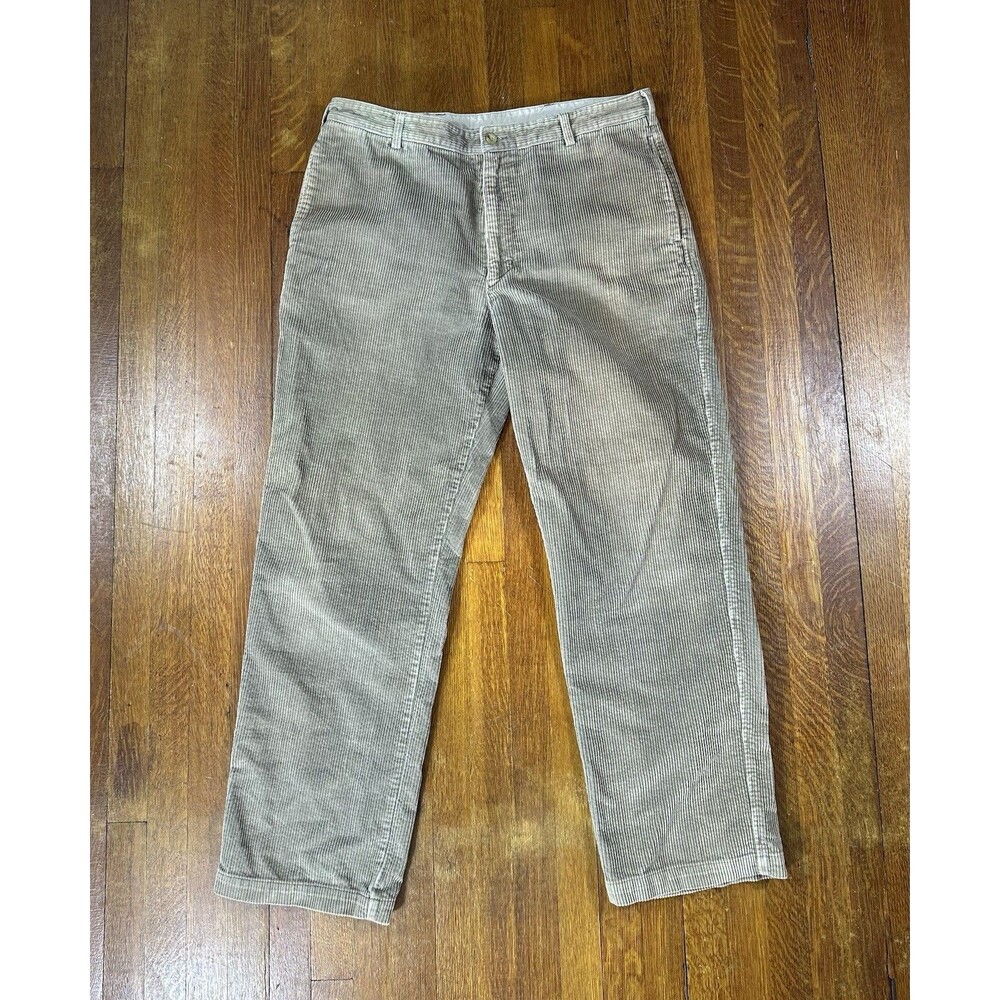 Woolrich Pants Men’s 36 Corduroy Straight Trouser Cotton Y2K